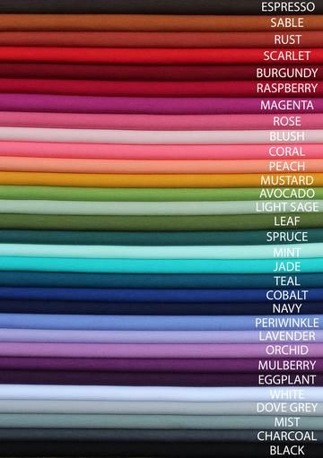 Fabric Colour Palette, Colour Chart For Clothes, Colour Names, Types Of Clothes Fabrics, Fabric Color Palette, All Colours Name, Colour Shade Card, Color Names Chart, Different Types Of Colours