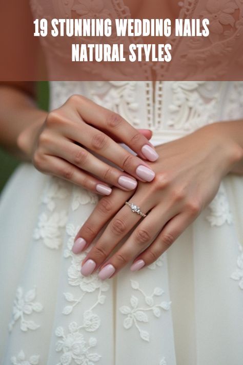 Did you know that your wedding nails can be stunning yet natural? Discover the latest trends in bridal nail art, from subtle pastel tones to elegant nude designs. Dive into our guide filled with chic ideas for achieving that perfect natural look on your special day. Don't settle for ordinary when you can have flawless! Check out these wedding nails inspiration with 19 gorgeous photos that promise to transform your bridal beauty game.