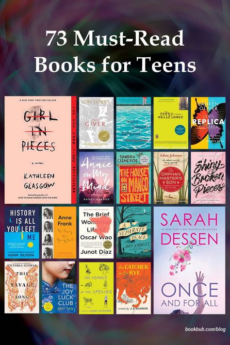 This list of incredible books for teens includes everything from classic coming-of-age stories to modern dystopian fiction. #books #YA #booksforteens Story Book For Teenagers, Good Story Books To Read, Books Set In Highschool, Books To Read At 17, Teenage Book Recommendations, Books U Should Read, English Story Books For Teenagers, Best Ya Books Of All Time, Short Ya Books