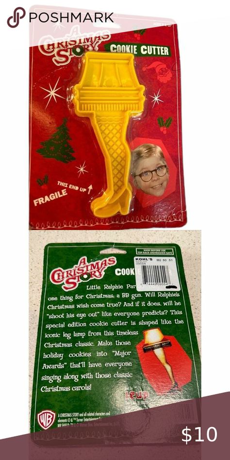 New A Christmas Story Leg Lamp Yellow Cookie Cutter 5” A Christmas Story Leg Lamp, Christmas Story Leg Lamp, Leg Lamp, Christmas Story, Dishwasher Racks, Holiday Cookies, Christmas Carol, A Christmas Story, Christmas Wishes