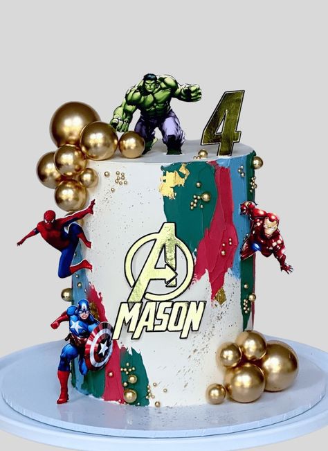 Marvel Birthday Cake Ideas Images (Pictures) Avenger Theme Cake Design, Marvel Avengers Theme Party, Marvel Birthday Cake Ideas, Avenger Cakes For Boys, Marvel Cakes For Boys, Avenger Theme Cake, Superhero Cake For Boys, Marvel Cake Design, Marvel Theme Cake