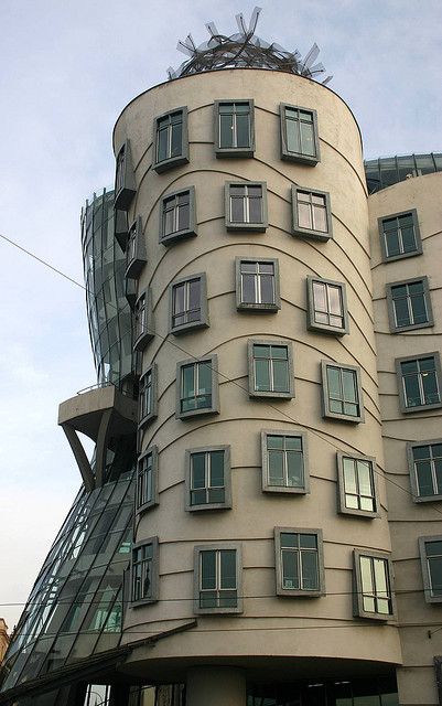 Dancing Wave Building, Czech Republic, Prague Dancing House Prague, Dancing House, Carl Sagan, Interesting Buildings, Amazing Buildings, Building Structure, Architecture Old, Czech Republic, Beautiful Architecture