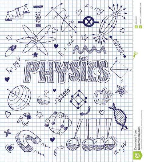 Physics Art Draw, Sketch Book Art, Open Notebook, Cover Page For Project, Book Cover Page Design, Physics Projects, Book Cover Art Diy, Project Cover Page, Biology Projects