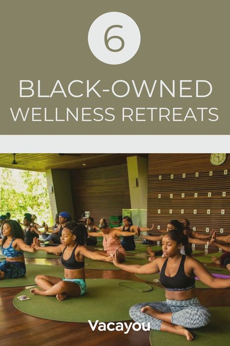 Fitness Retreat Ideas, Wellness Retreat Design, Black Women Wellness, Wellness Retreat Activities, Wellness Retreat Aesthetic, African Retreat, Wellness Retreats For Women, Yoga Retreat Ideas, Womens Wellness Retreat