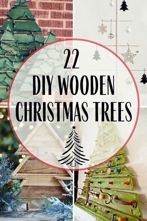 4x4 Wood Crafts Diy Projects, Wood Christmas Tree Ideas, Scrap Wood Christmas Tree, Diy Wood Christmas Tree, Christmas Tree Card Holder, Scrap Wood Christmas, Wood Christmas Trees Diy, Wooden Christmas Trees Diy, Wooden Xmas Trees