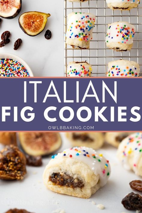 Fig Jam Cookies Recipe, Italian Christmas Cookie Recipes, Italian Fig Cookies, Christmas Trays, Fig Cookies, Cookies Dough, Italian Sweets, Almond Meal Cookies, Italian Christmas Cookies