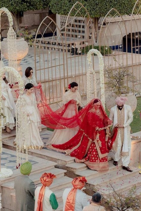 Indian Bridal Entry, Bridal Entry Ideas, Indian Wedding Aesthetic, Nikah Decor, Bridal Entry, Bride Entry, Sabyasachi Lehenga, The Affair, Desi Wedding Decor