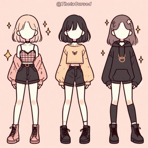 Anime Outfit Ideas Drawing, Cute Clothes Ideas Drawing, Girl Clothes Drawing, Cute Shoes Drawing, Anime Clothes Drawing, Clothing Drawing Ideas, Disney Princess Inspired Outfits, Animated Clothes, Princess Inspired Outfits