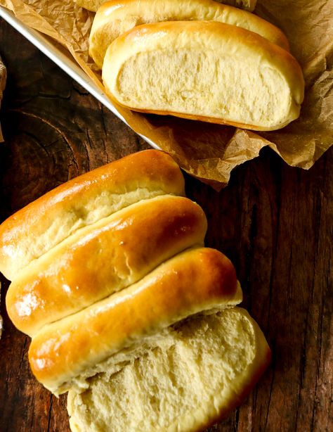 Homemade Hot Dog Bun Recipe: - Tiny Farm Big Family Diy Hot Dog Buns Easy, Easy Hot Dog Bun Recipe, Homemade Hotdogs Buns, Easy Hot Dog Buns, Hot Dog Bun Recipe, Homemade Hot Dog Buns, Hot Dog Buns Recipe, Homemade Hot Dogs, Ranch Dressing Recipe Homemade