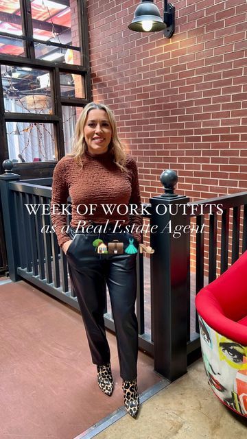 Elizabeth Gleason • DFW Realtor on Instagram: "What I wore to work this week as a DFW Real Estate Agent 🏡💼👡✨ SAVE this for #workwearstyle inspo, and let me know what outfits you want details on in the comments! ⬇️ Your real estate friend for life #elizabethgleason 🫶🏼 #officeoutfit #whatiworetowork #workwearfashion #realtor #dfwrealtor #realestateagent #realtorfashion" Open House Outfit Ideas Real Estate, Realtor Outfits For Women, Estate Agent Outfit, Real Estate Outfits For Women, Real Estate Agent Attire Women, Real Estate Agent Attire, Realtor Outfits, Real Estate Agent Outfits, Real Estate Outfits