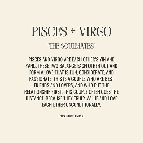 Pisces Love Compatibility + What Works 🩵 #Listentothevirgo Pisces Virgo Love, Virgo Man Pisces Woman Compatibility, Pisces And Virgo Relationship, Pisces Love Compatibility, Virgo X Pisces, Virgo And Pisces Compatibility, Pisces Woman Compatibility, Pisces And Virgo, Virgo Relationships