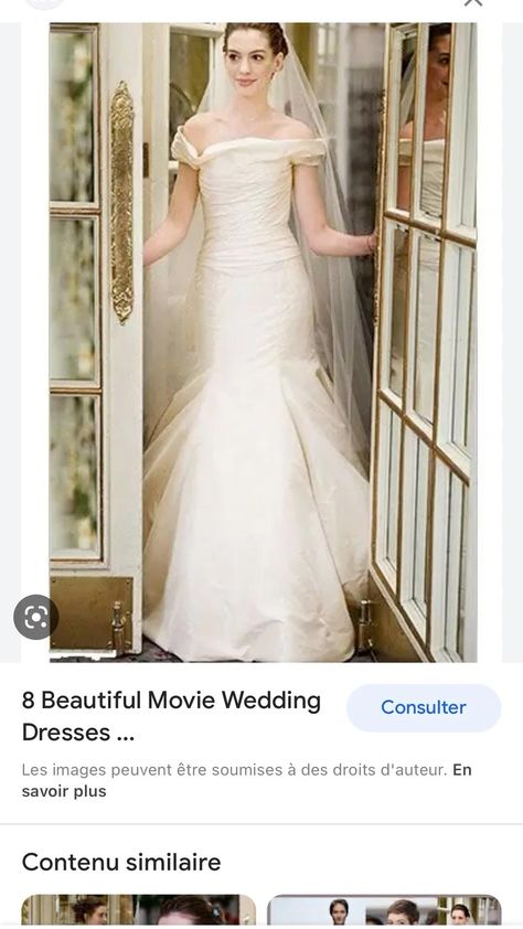 Bride Wars Wedding Dress, Anne Hathaway Wedding, Emma Allen, Bryan Greenberg, Movie Wedding Dresses, Ann Hathaway, Tv Weddings, Bride Wars, Candice Bergen