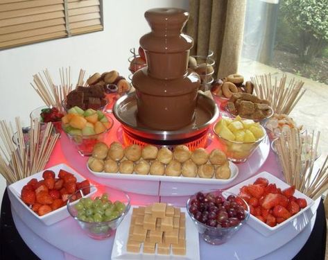 graduation chocolate fountain, Graduation Marquee Cake, Best Graduation Party Food Ideas, food grad guests will love, fun easy graduate party food buffets, grad food drink bars, best graduation cakes cupcakes desserts cookies, fun graduation open house food, inexpensive cheap grad party ideas for teens, partypinching.com Unique Food Ideas For Parties, Sweet 16 Pinata Ideas, Easy Sweet Sixteen Party Ideas, Sweet Sixteen Dessert Table, Chocolate Candy Bar Ideas, Sweet 16 Party Food Ideas Snacks, 10th Birthday Party Themes For Girl, Sweet Sixteen Food Ideas, Sweet 16 Desserts