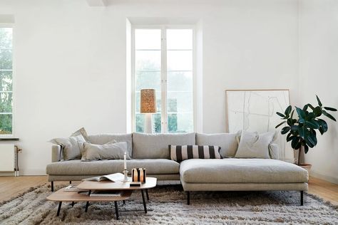 Statement Sofa, Scandinavian Living, Sofa Shop, Sofas And Chairs, Modular Sofa, Fabric Sofa, Corner Sofa, Furniture Collection, Soft Furnishings