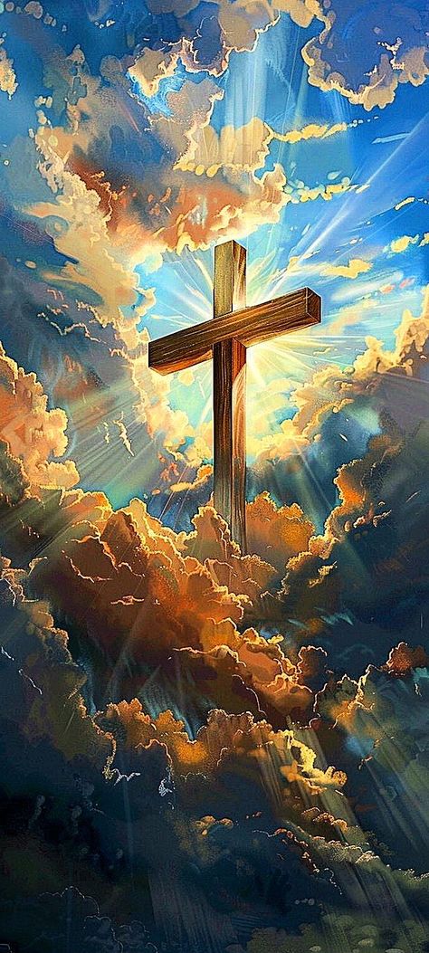 Cross Art Aesthetic, Cross Oil Painting, Godly Paintings Canvas, Christian Paintings Ideas, Jesus Cross Aesthetic, Jesus Painting Ideas, Jesus Painting Canvases, Cross Painting Ideas, Christian Paintings On Canvas Easy