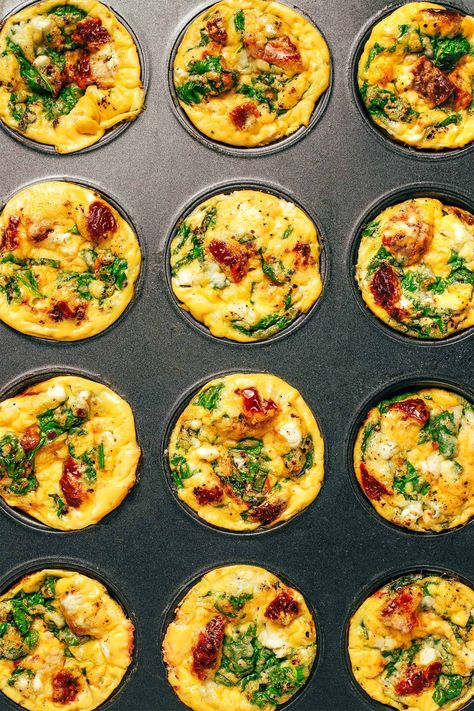 Real Food Dietitians Egg Bites, Greek Egg Bites, Healthy Egg Meal Prep, Blender Egg Bites, Egg Bake Bites, Protein Egg White Bites, Freeze Egg Bites, Healthy High Protein Egg Bites, Baked Egg Cups Muffin Tins