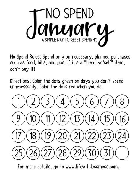 No Spend Month No Spend Journal, No Spending Tracker, No Spend Month Rules, No Spend Tracker Printable, Printable Money Saving Chart, No Spend 2025, No Spend Month Printable, No Spend Challenge Rules, No Spend Month Template