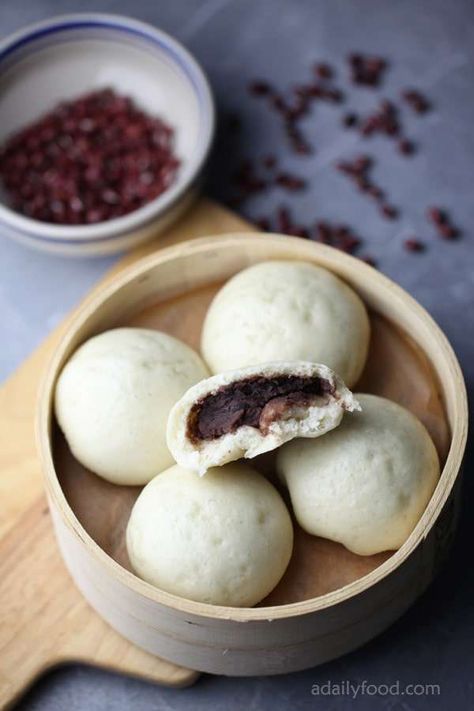 Dou Sha Bao, Red Bean Paste Buns, Bean Paste Buns, Steamed Pork Buns, Flour Dumplings, Sweet Sour Sauce, Steamed Pork, Chinese Egg, Stuffed Pasta