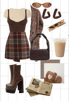 Academia Outfits, Edgy Accessories, Estilo Indie, Academia Fashion, Fashion And Design, Post Apocalyptic, Girly Outfits, Lookbook Outfits, Looks Vintage