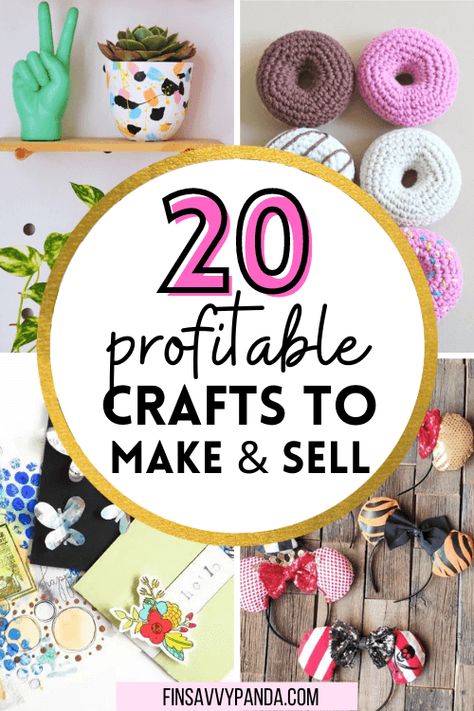 20 Profitable Crafts To Make and Sell in 2024 Craft Fair Ideas To Sell, Popular Everything, Sellable Crafts, Diy Projects To Make And Sell, Profitable Crafts, Easy Crafts To Sell, Trending Crafts, Moms Crafts, Craft Show Ideas