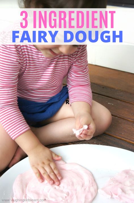 Fairy playdough recipe - Laughing Kids Learn