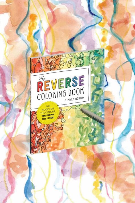 TikTok has gone wild for a totally new idea in creativity and mindfulness: The Reverse Coloring Book® by Kendra Norton! Each page has a different unfinished watercolor painting, and you add the lines, creating a different masterpiece each time with only a pen—no artistic experience or skill required. This book is an invitation to slow down and let go, with the sole focus being page and pen. #DIYAndCrafts #Art #Drawing #Book #MeditationRoom #ZenRoom #MeditationCorner Coloring Book Ideas, Reverse Coloring Book, Reverse Coloring, Cute Halloween Coloring Pages, The Color Of Money, Emoji Coloring Pages, Spiderman Coloring, Sketching Tips, Book Publisher