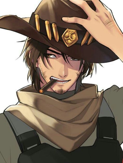 Cowboy Anime, Mccree Overwatch, Cole Cassidy, Jesse Mccree, Overwatch Fanart, High Noon, Overwatch 2, Cowboy Art, X Reader