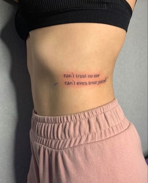 Self Care Tattoo, Trust No One Tattoo, Trusting People, One Tattoo, Romantic Couple Kissing, Trust Quotes, Tattoos For Black Skin, Trust No One, Kissing Couples