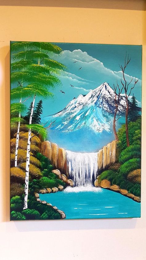 painting ideas easy simple on black paper
painting ideas easy simple on drawing paper Waterfall Scenery Painting, Seanery Nature Drawing, Landscape Painting Tutorial, Christmas Paintings On Canvas, Easy Acrylic Painting, Art Journal Cover, Painting Ideas Easy, Scenery Paintings, Art And Painting