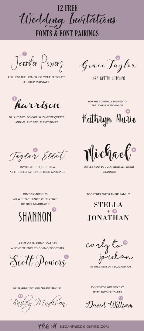 12 totally free font pairing to download for your wedding invitations Wedding Invitation Fonts, Free Wedding Invitations, Invitation Fonts, Wedding Invitations Boho, Font Pairing, Beach Wedding Invitations, Wedding Fonts, Wedding Invitation Wording, Wedding Invitations Diy