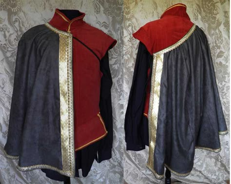 Larp: Toraniens on Pinterest | Spartacus, Lagertha and Jaime Lannister One Sided Cape, Pirate Items, Side Cape, Dangerous Beauty, Prince Costume, Ren Faire Costume, Shakespeare In Love, Cape Cloak, Jaime Lannister