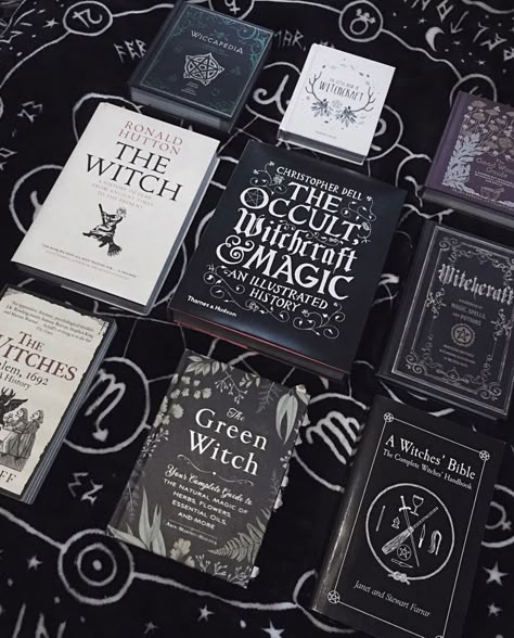 Book Goals! 📚🖤 Have you read any of these? 📸 @Fiiendfyre . #witch #witchy #witches #witchesofinstagram #books #witchcraft #blackmagic… Book Goals, Witchy Books, Witch History, Witch Things, Witchcraft Books, Natural Magic, Attitude Clothing, Witch Books, Wicca Witchcraft