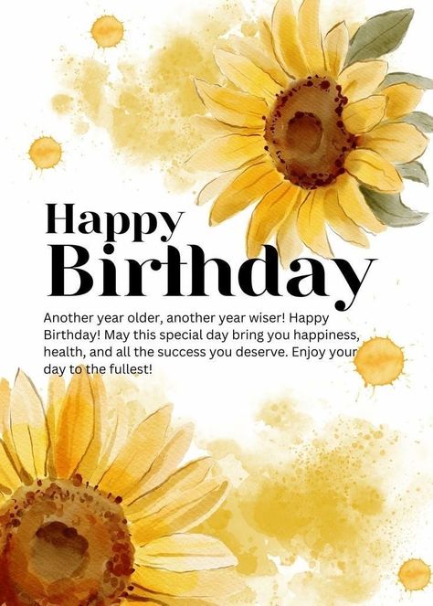 Sunflower Birthday Wishes, Special Happy Birthday Wishes, Happy Birthday Wishes Sister, Nice Birthday Messages, Happy Birthday Niece, Heartfelt Birthday Wishes, Happy Birthday Wishes Messages, Birthday Wishes For Boyfriend, Birthday Wishes Greetings