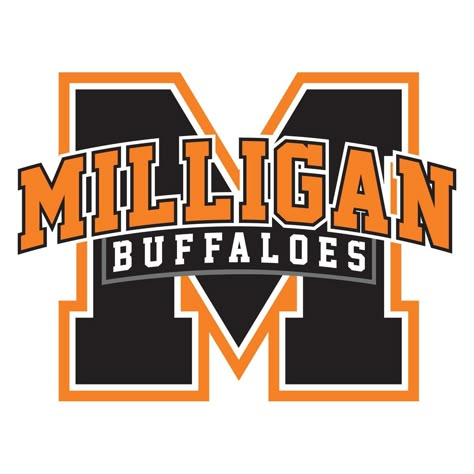 Milligan College Buffalo Logo, Logo Design Inspiration Creative, School Spirit Shirts, Tshirt Printing Design, College Shirts, University Logo, College Logo, Graphic Tshirt Design, Shirt Print Design