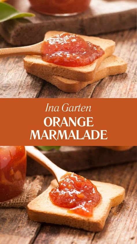 Ina Garten Orange Marmalade Recipe For Orange Marmalade, Orange Pineapple Marmalade Recipe, Sweet Orange Marmalade Recipes, Christmas Marmalade Recipe, Marmalade Jam Recipes, Canning Orange Marmalade, Bitter Orange Marmalade, Clementine Marmalade Recipe, Citrus Marmalade Recipe