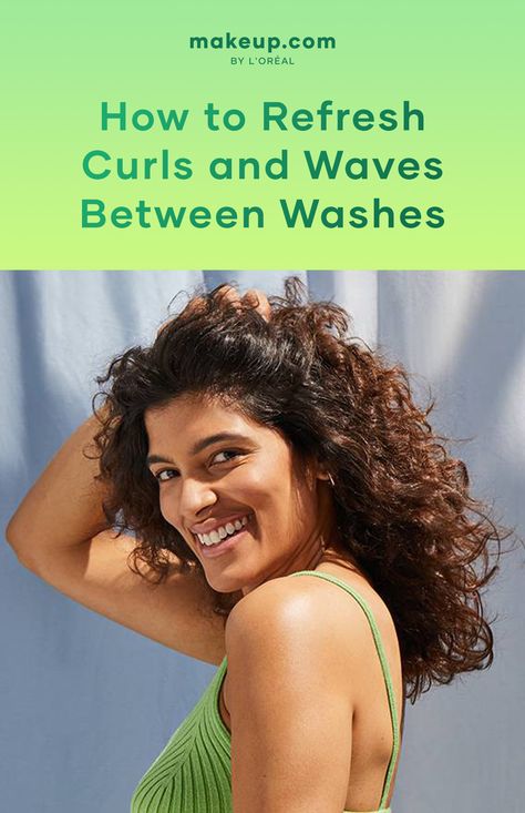 How to Maintain Curly and Wavy Hair Refreshing Curly Hair Without Washing, Second Day Curls, Maintaining Curly Hair, Briogeo Curl Charisma, Curl Routine, Fine Curly Hair, Curly Waves, Short Wavy Hair, Coily Hair