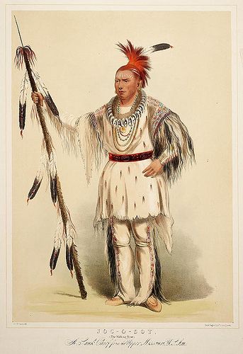 Portrait of Joc-O-Sot (The Walking Bear), a Sauk Chief from the Upper Missouri (c. 1844) Native American Paintings, American Frontier, By Any Means Necessary, American Painting, Native American Artists, The Rocky Mountains, Native American Tribes, Native American Culture, American Heritage