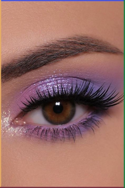 Purple Eyeshadow Looks, Purple Makeup Looks, Pink Eyeshadow Look, Eye Makeup Images, Vibrant Makeup, Eyeshadow Brush Set, Purple Eye Makeup, Pink Eye Makeup, Eye Makeup Styles