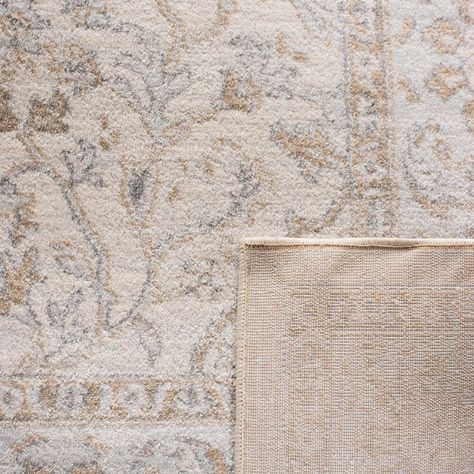 Safavieh Isabella ISA912A 5'3" x 7'6" Cream and Beige Area Rug, Cream Area Rug, Cream Rug, Beige Area Rug, Transitional Rugs, Cream Beige, Neutral Rugs, Nebraska Furniture Mart, White Area Rug, Beige Area Rugs