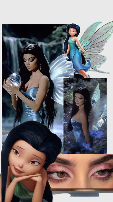 DIY Silvermist costume Fantasia Tinker Bell, Silvermist Costume, Tinker Bell Characters, Black Energy, Pretty Halloween Costumes, Holloween Costume, Ideas Regalos, Halloween Make Up, Halloween Inspo