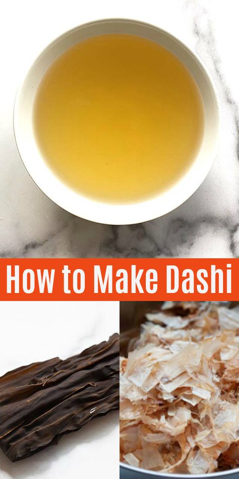 Dashi - How to Make Dashi - Rasa Malaysia Dashi Recipe, Dashi Broth, Bonito Flakes, Therapy Benefits, Ramen Recipe, Water Therapy, Japanese Soup, Easy Japanese Recipes, Rasa Malaysia