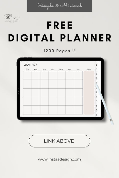 🌟 Plan Your Best Year Yet with the 2024-2025 Free Digital Planner! 🌟  Get organized, stay motivated, and crush your goals 📅💪! This stylish and completely free planner is designed to help you map out your dreams, set priorities, and stay on track every day! ✨💖 Perfect for students, professionals, and anyone who loves a beautiful, organized life!  📲 Instant Download 💻 Easy to Use on Tablets & Phones 📝 Includes Daily, Weekly & Monthly Pages 2025 Digital Planner Free, Free Daily Planner Goodnotes, 2025 Digital Planner, Planner 2025 Free, Goodnotes Daily Planner Template Free, Good Notes Templates Free Planner, Digital Planner Free Download, Digital Planning Templates, College Planner Printables