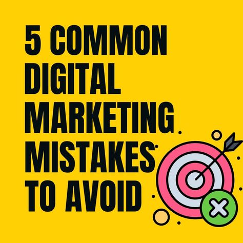 5 common Digital Marketing mistakes to avoid. #instagram #insta #instagrammers #instagramanet #instagramdogs #instagramer #instagrammer #instagram #instagramaviation #instagramfitness #instagramart #instagramturkey #instagramrussia #instagrambrasil #instagramtags #instagrammarketing #instagramaz #instagramnails Instagram Nails, Instagram Tags, Fitness Instagram, Instagram Dogs, Instagrammer, Instagram Art, Instagram Marketing, Digital Marketing, Marketing