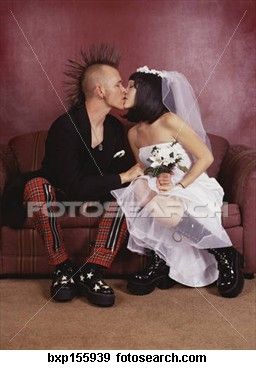 Punk Wedding Dresses, Punk Guys, Punk Couple, Punk Wedding, Punk Love, Punk Pins, Rock Wedding, Luxe Wedding, Poses References