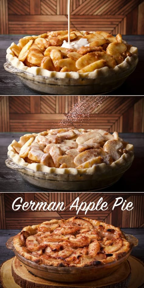 German Apple Pie, Scotch Pie Recipe, Pie Thanksgiving, Favorite Pie, Apple Pies, German Recipes, Sweet Pie, Apple Pie Recipes, Delicious Pies