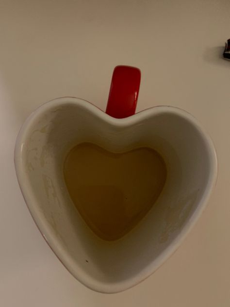 heart shaped coffee cup💓 Cute Coffee Mugs, Forever And Always, Hair Rings, Love You Forever, Art Clothes, Heart Shape, Coffee Cup, Coffee Shop, Heart Shapes