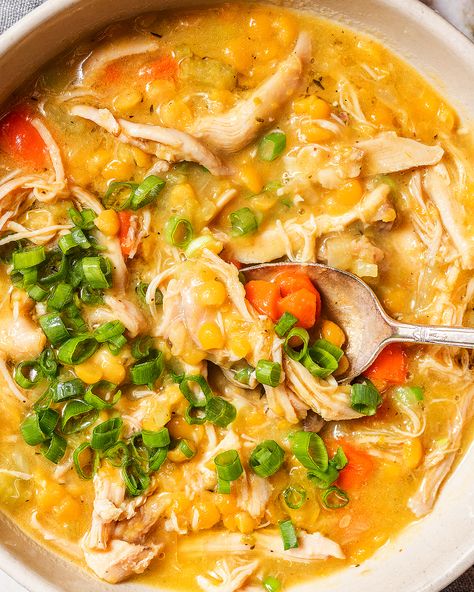 Chicken and Yellow Split Pea Stew | Tried and True Recipes Yellow Split Pea Recipe, Yellow Split Pea, Yellow Split Pea Soup, Yellow Split Peas, Tried And True Recipes, Split Peas, Split Pea Soup, Pea Recipes, Soup And Stew