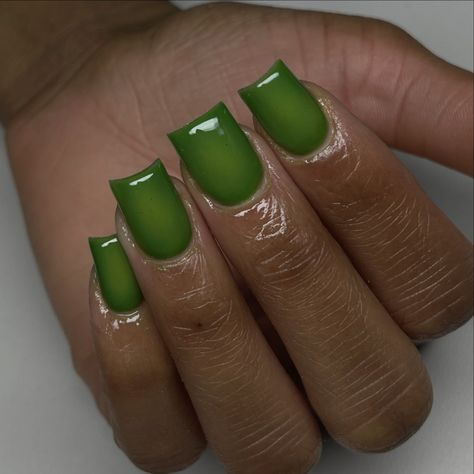 simple subtle green aura 🥰 #shortsquarenails #squarenails #shortnails #greennails #auranails #airbrushnails #airbrush #simplenails #trendynails #blacknailtech #frenchnails #frenchtipnails #nailreels #nailvideos #taperedsquarenails #coffinnails #nailart #nailartist #handpaintednailart #tampanails #tampanailtech #813nails #813nailtech #clearwaternails #stpetenails #newportricheynails #vbeautypure Green Airbrush Nails, Twenty Fine, Nail Suggestions, Green Aura, Aura Nails, Tapered Square Nails, Airbrush Nails, Homecoming Nails Acrylic, Short Square Nails