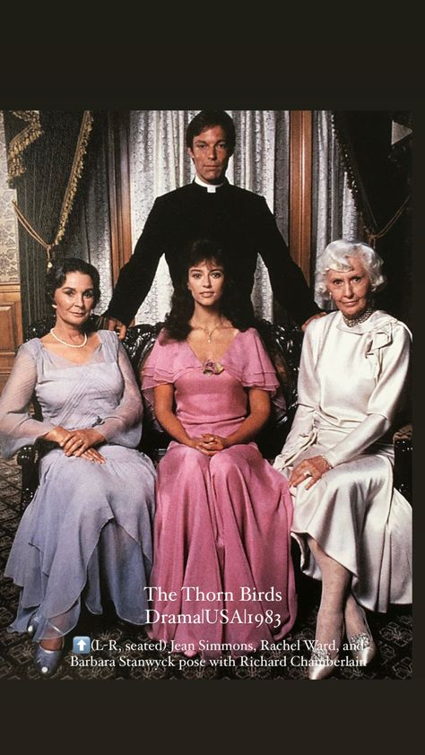 The Thorn Birds – Site1001beforeyoudiecollection The Thorn Birds Movie, Thorn Birds, Rachel Ward, The Thorn Birds, Birds Movie, Jean Simmons, Tv Miniseries, Richard Chamberlain, Christopher Plummer