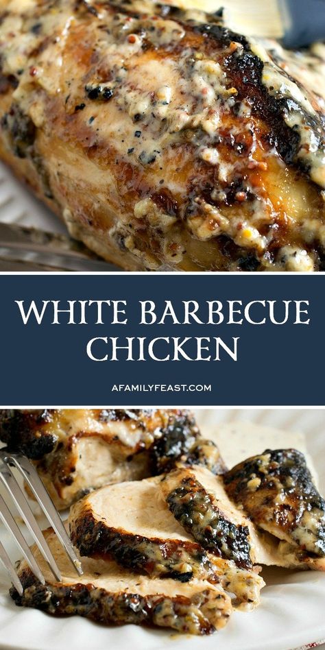 White Barbecue Sauce, Easy Eat, Barbecue Chicken, Winner Winner Chicken Dinner, Quick Dinner Recipes, Easy Cooking Recipes, Chicken Dishes Recipes, Barbecue Sauce, Poultry Recipes